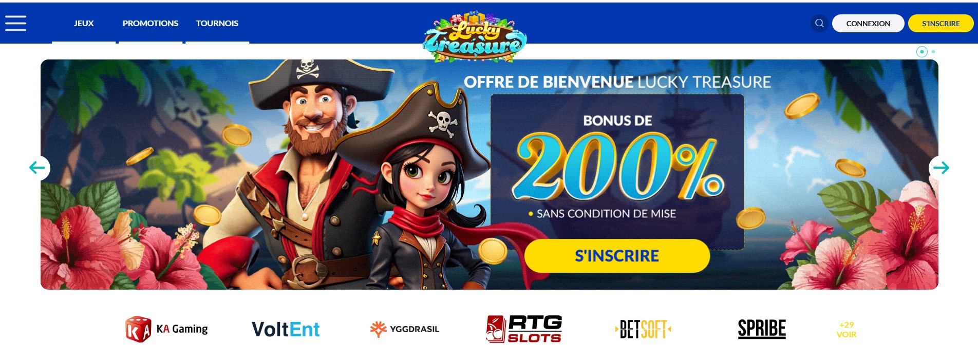 Lucky Treasure Casino